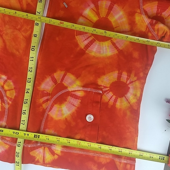 Karen Scott Sport tie dyed ss fz hoodie - Picture 15 of 16